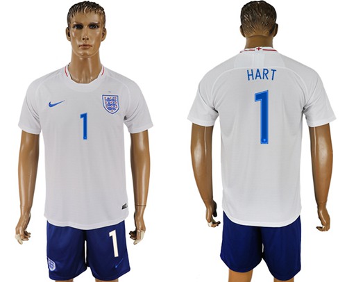 England #1 Hart Home Soccer Country Jersey